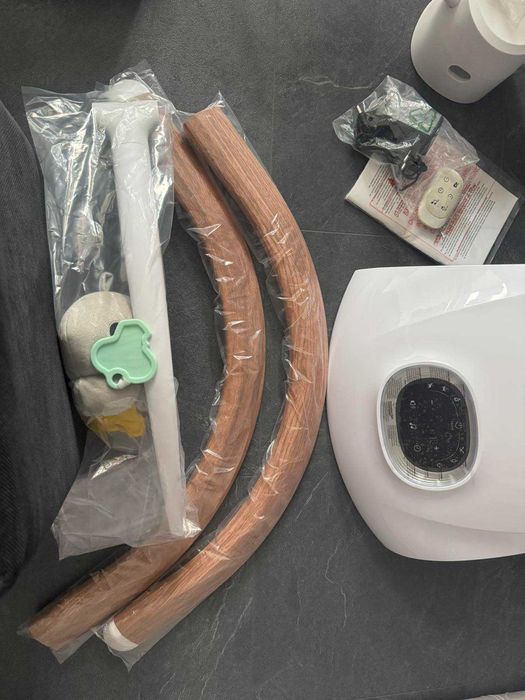 Електрическа люлка Cangaroo - Triumph, сива