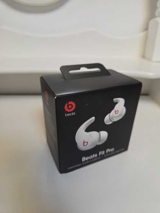 Casti audio in ear Beats Fit Pro, True Wireless, Noise Cancelling, Alb