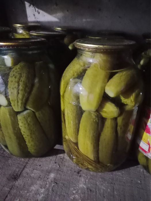 Огурцы 2 литра домашние