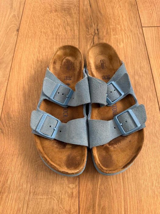 Birkenstock 38 Arizona Soft papuci piele femei barete piele