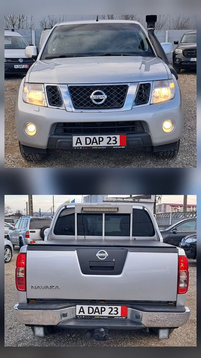 Nissan Navara Cutie AUTOMATĂ 4X4 REDUCTOR mic/MARE BLOCABIL an 11.2013