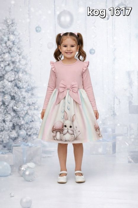Детска рокля с Принцеса, Стич, Балерина Капучина  и Зайче