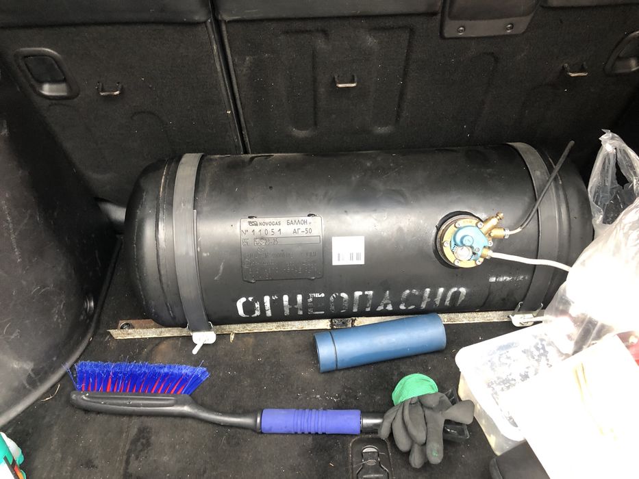 Балон газ для машины