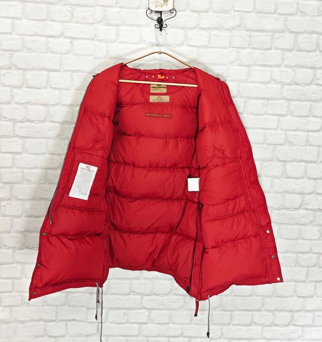 PARAJUMPERS Оригинално дамско яке парка с пух и качулка размер S