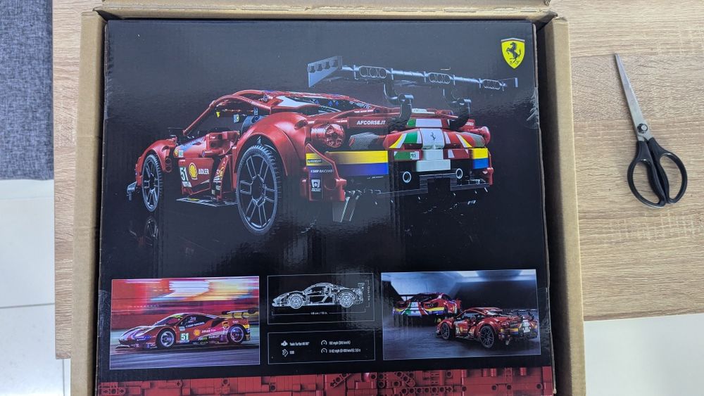 Porshe 911 и Ferrari Lego technic