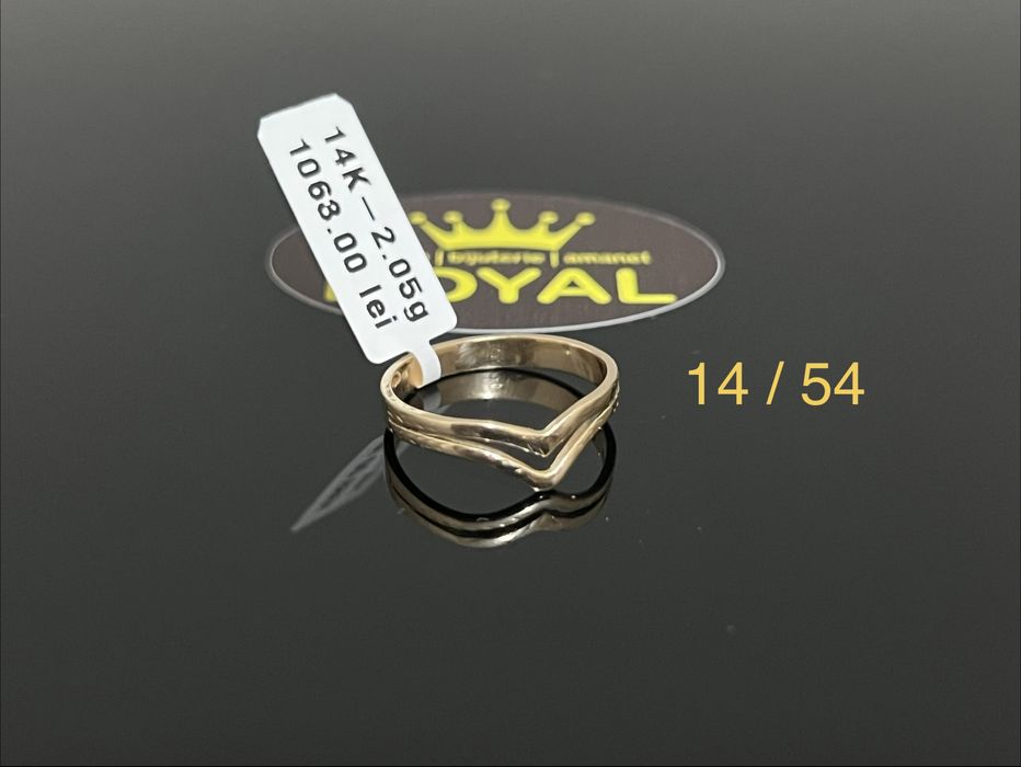 Bijuteria Royal CB : Inel dama aur 14K  2,05 grame