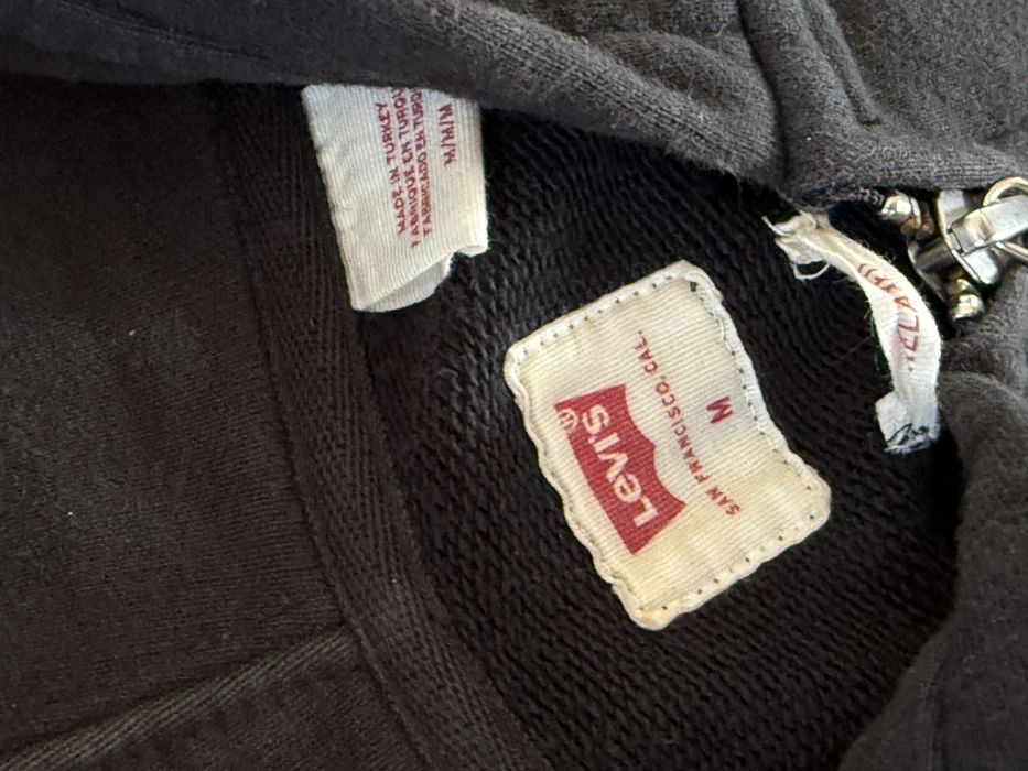 Hanorac LEVIS cu Fermoar Albastru Barbati | Marime M