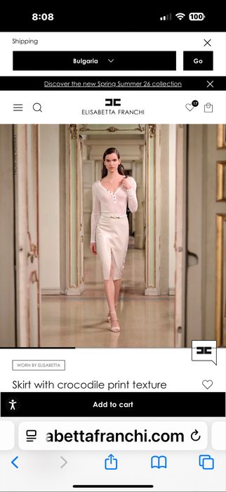 Поли Elisabetta Franchi-нови