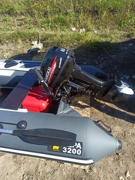 Лодка Ривьера 3200 с мотором Hangkai 9.9