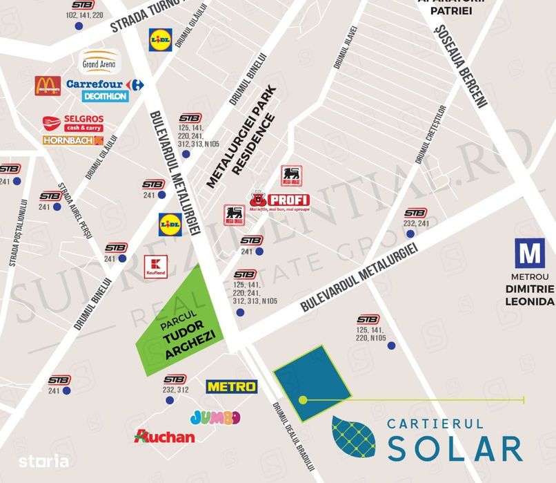 Apartament 3 camere cu terasa , Cartierul Solar, parc Tudor Arghezi