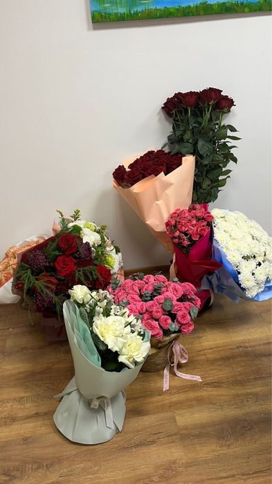 Свежие букеты по 6.000 тг