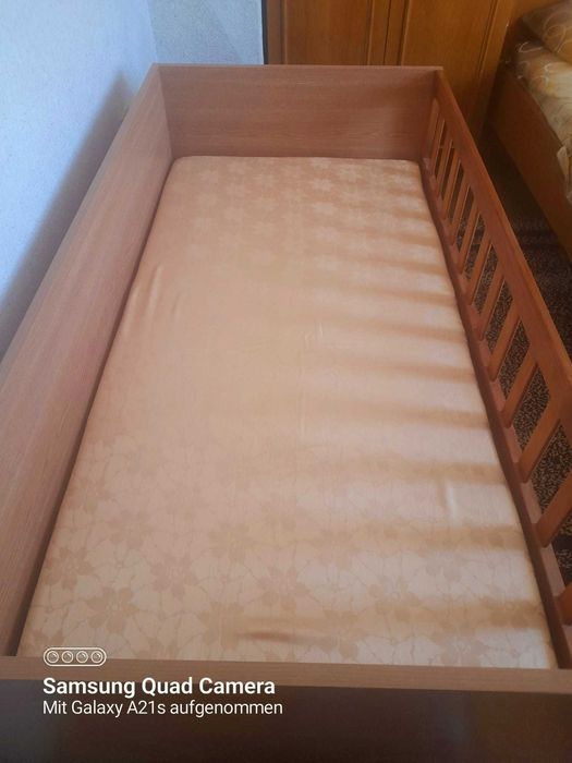 детско легло, цвят: дъб