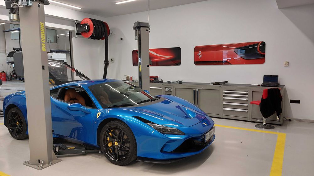 CORGHI - ERCO 3222N CEL Електро-механичен двуколонен подемник