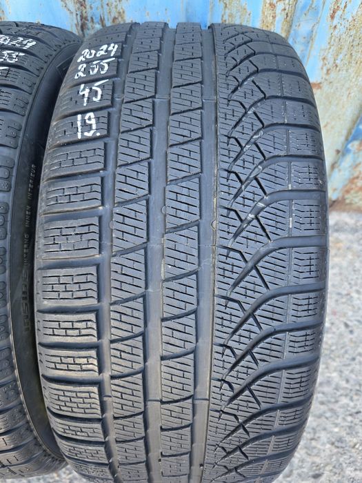 Anvelope Iarnă 255.45.19 Pirelli An 2024 Profil Ca Noi Peste 8mm Grosime