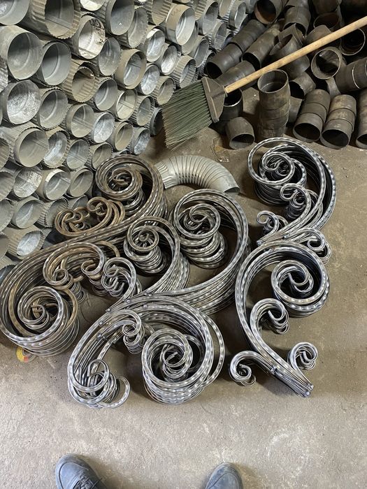 Кованые узоры прокатка проф трубы