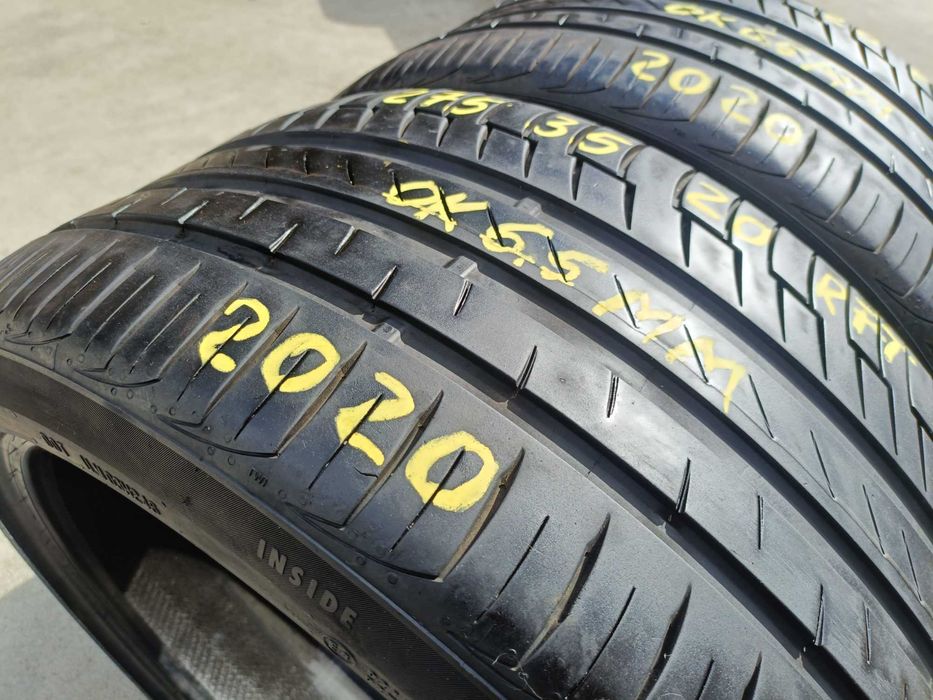 Doua anvelope vara 275 35 20 Continental PremiumContact 6 run flat