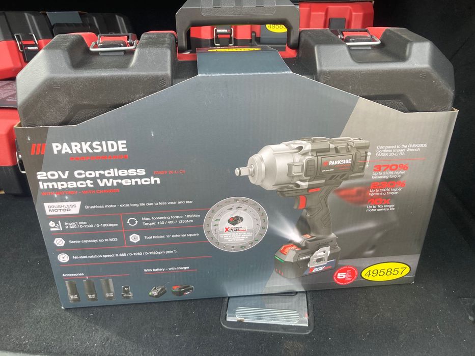 Гайковерт Парксайд черен 2000 нм