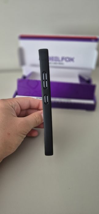 Mobilfox калъф за телефон с протектор, ултра здрав за Samsung S24