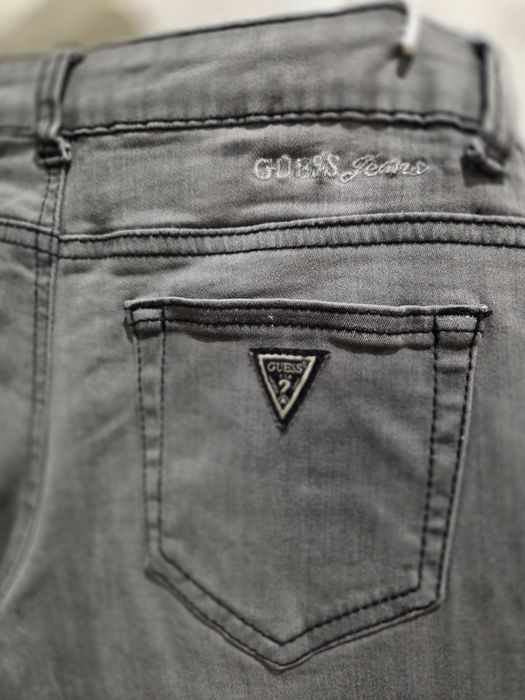 Унисекс сиви Дънки Guess