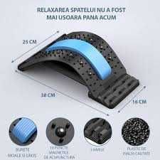 Aparat masaj cervical, intindere spate, pocneste spatele ca in TIKTOK