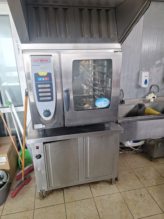 Оборудване за кухня конвектомат рационал scc работи маси  хладилници