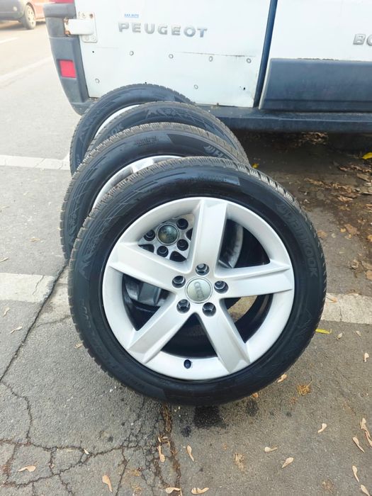 Set 4 jante roti  225 50 17 iarna audi A4  a5 a6 vw Passat