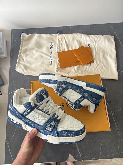 LV Denim Blue Trainer - КАТО НОВИ