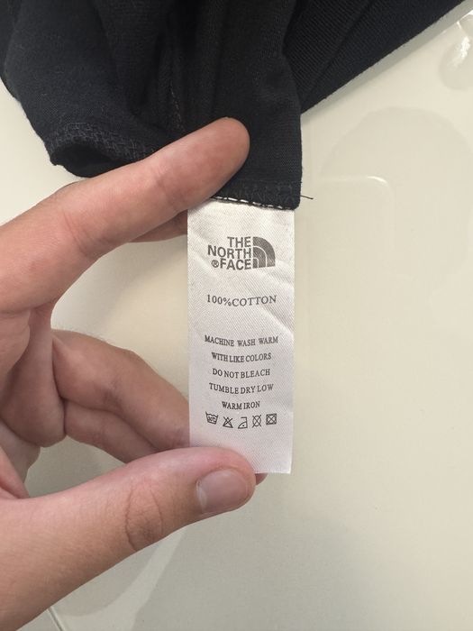 The North Face Black T-shirt Cotton