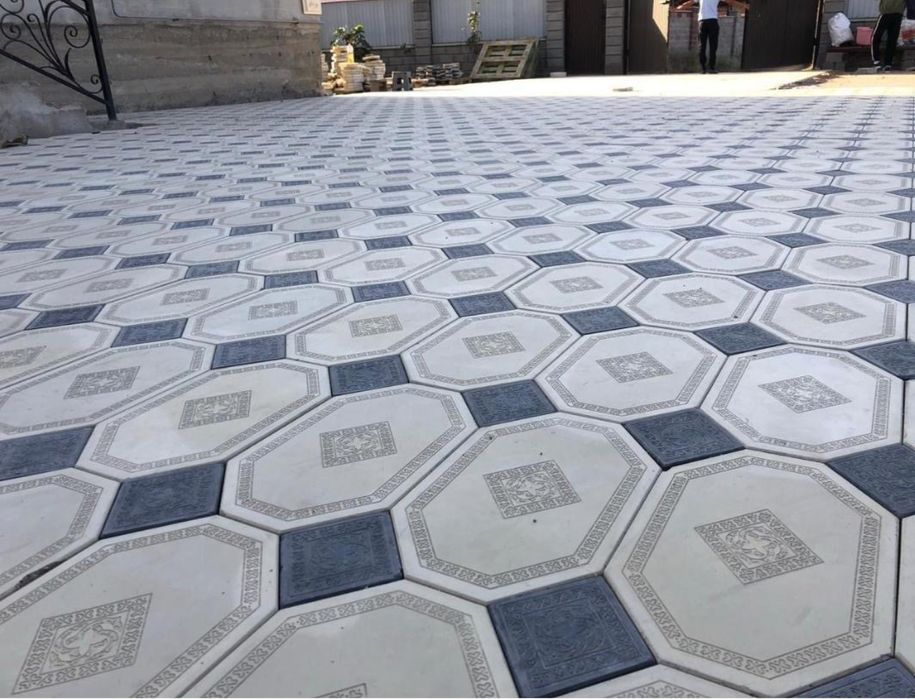 Брусчатка, тротуарная плитка, европлитка