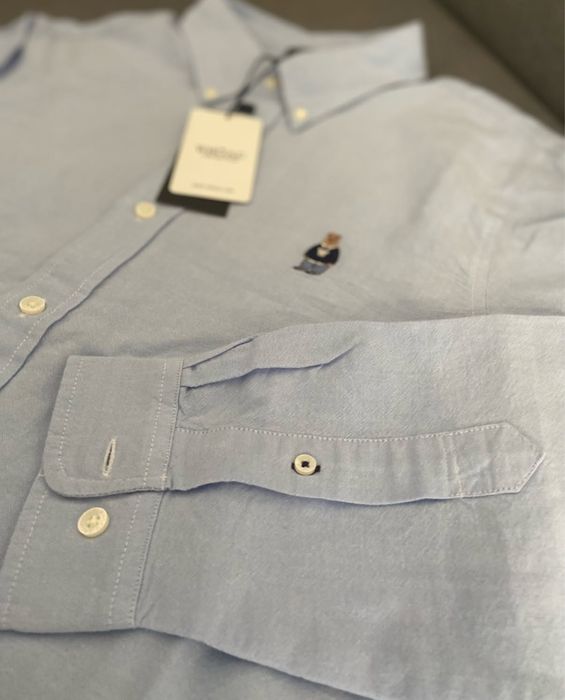 Рубашка Who.A.U голубая