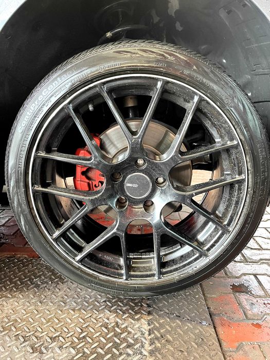 Vand jante Enkei R19 5x120 ET38 J2 + anvelope Continental sezon vara