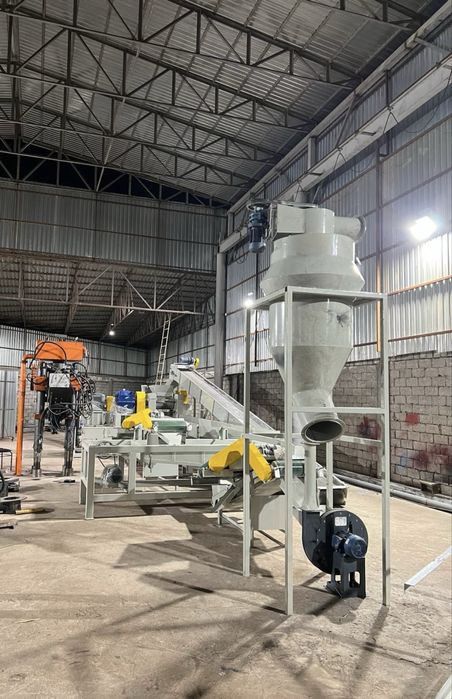 Линия по переработки автомобильных шин