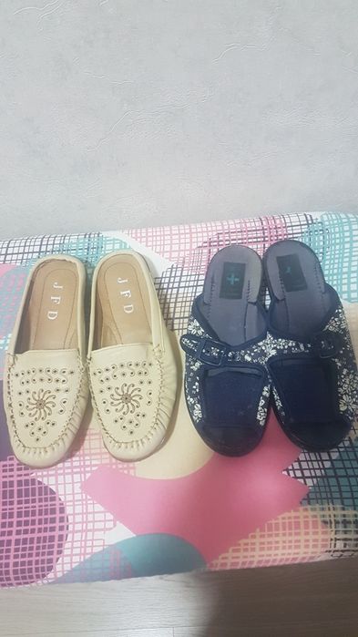 Отдам даром тапочки, практически новые