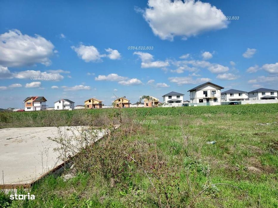 Vand lot de teren intravilan cu gaz și curent, acte la zi, Berceni IF