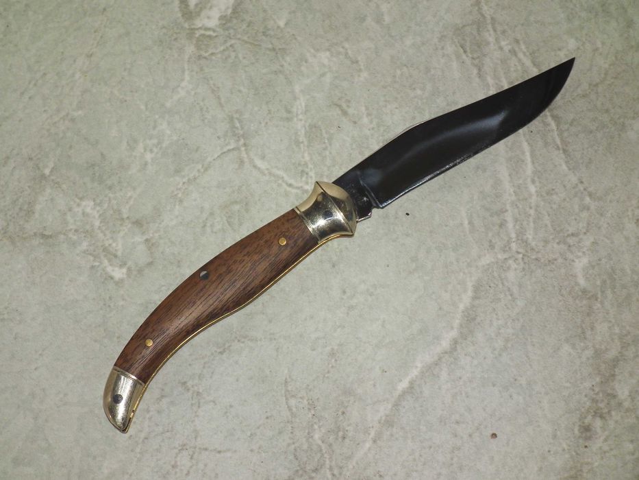 Briceag traditional maghiar Fejesgörbe cu certificat mester Kocsis Ferenc arc decorat