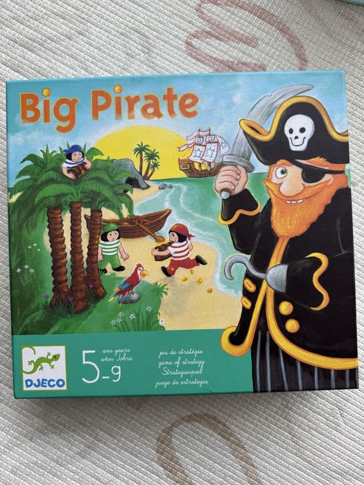 Детска настолна игра Djeco - Големият пират