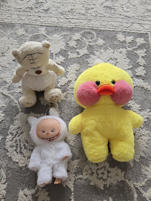 Игрушки мягкие и лабуба