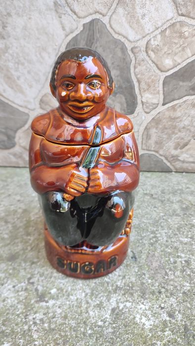 Borcan de zahăr vintage