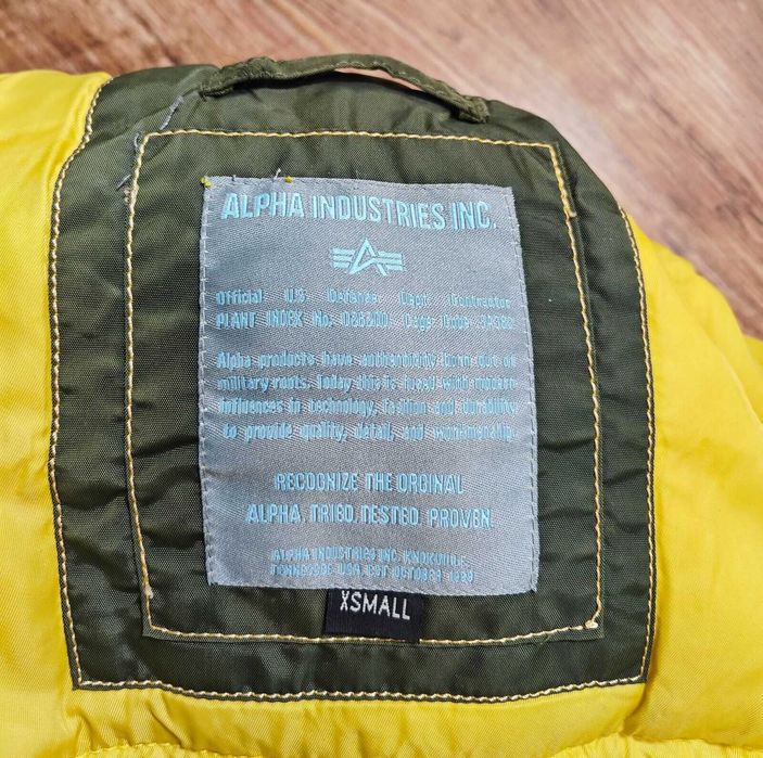 Alpha Industries Parka Оригинално дамско яке размер XS