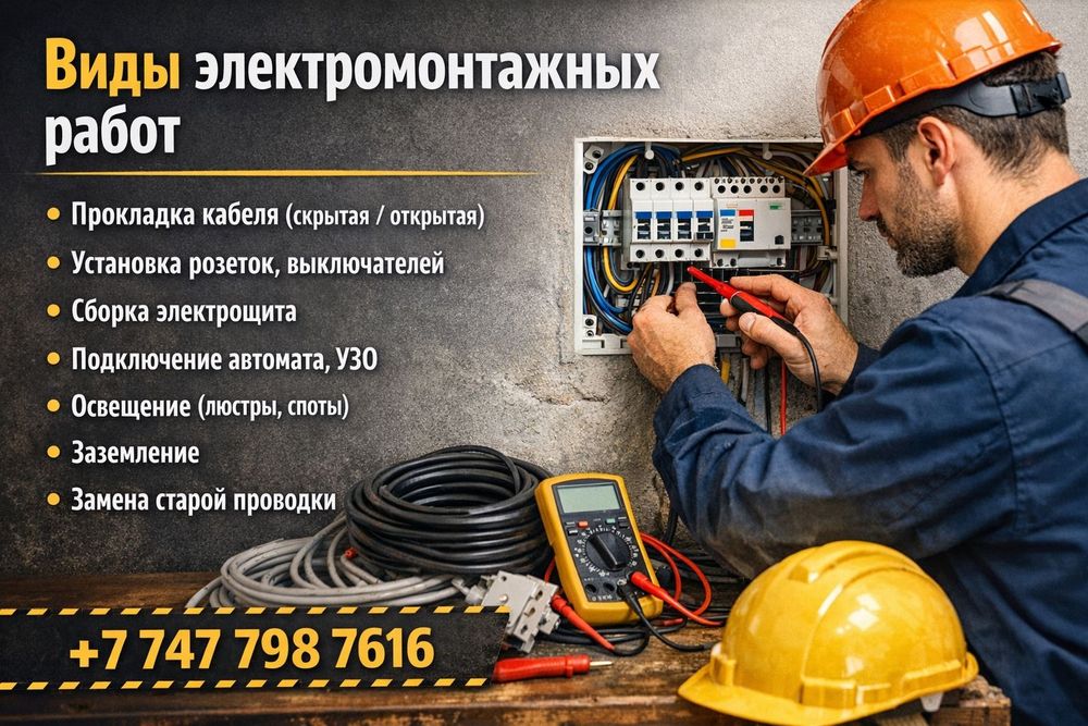 Электрик МУЖ НА ЧАС