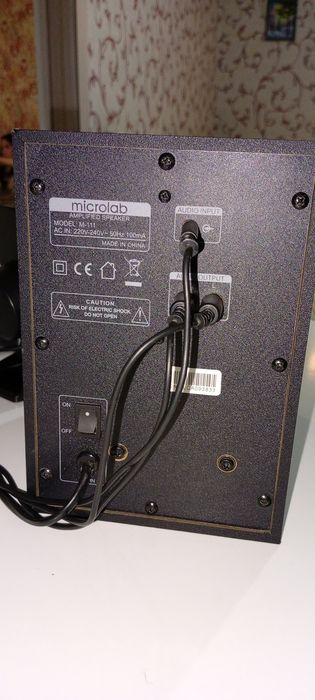 Колонки microlab M-111 черные