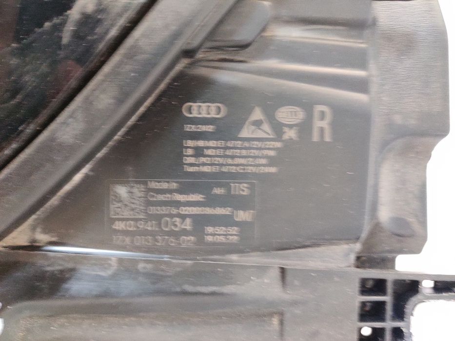 Far dreapta Audi A6 C8 Full Led 4K0 2018-2022