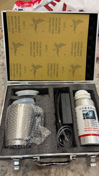 набор для реставрации фар автомобиля