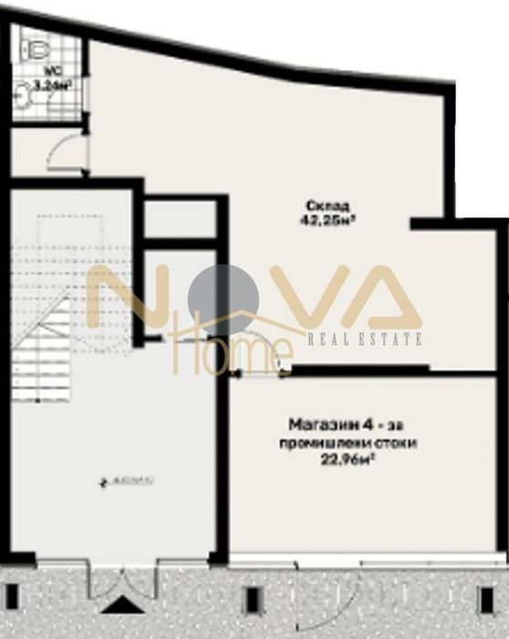 Магазин в Варна-Левски площ 92 цена 212000