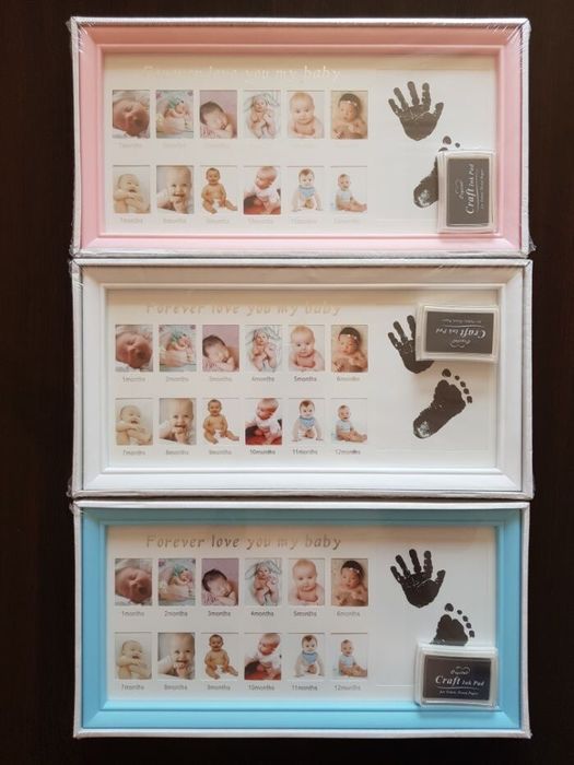 Рамка с отпечатък за бебе!