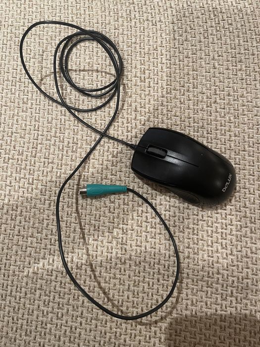 проводная мышка delux