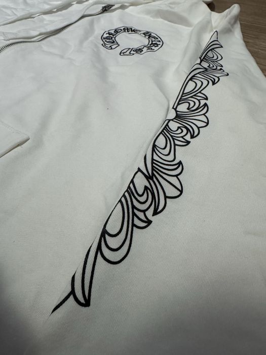 Chrome Hearts zip-up hoodie