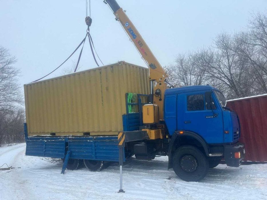 Услуги манипулятор грузоперевозка 12 т стрела 12 м быстро приедем Кран