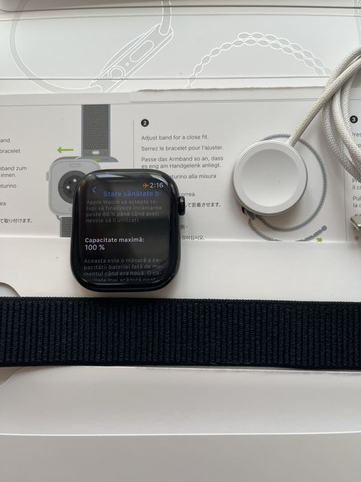 Apple Watch 10 Series GPS 46 mm Jet Black