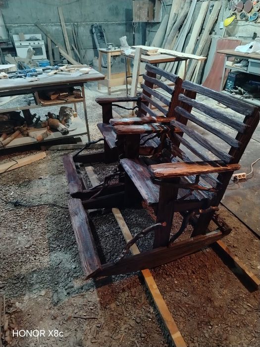 Кресло качалка ручной работы